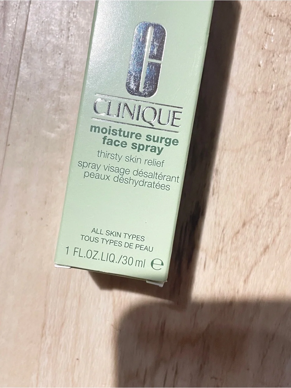 Clinique Moisture Surge Face Spray - Pink Bottle 1 oz size